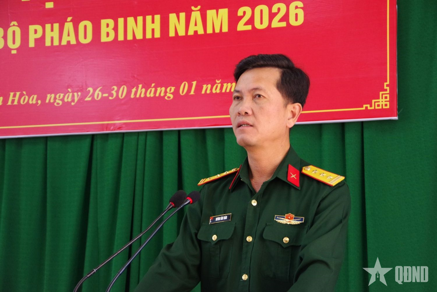 120 cán bộ, dân quân bồi dưỡng chuyên ngành pháo binh